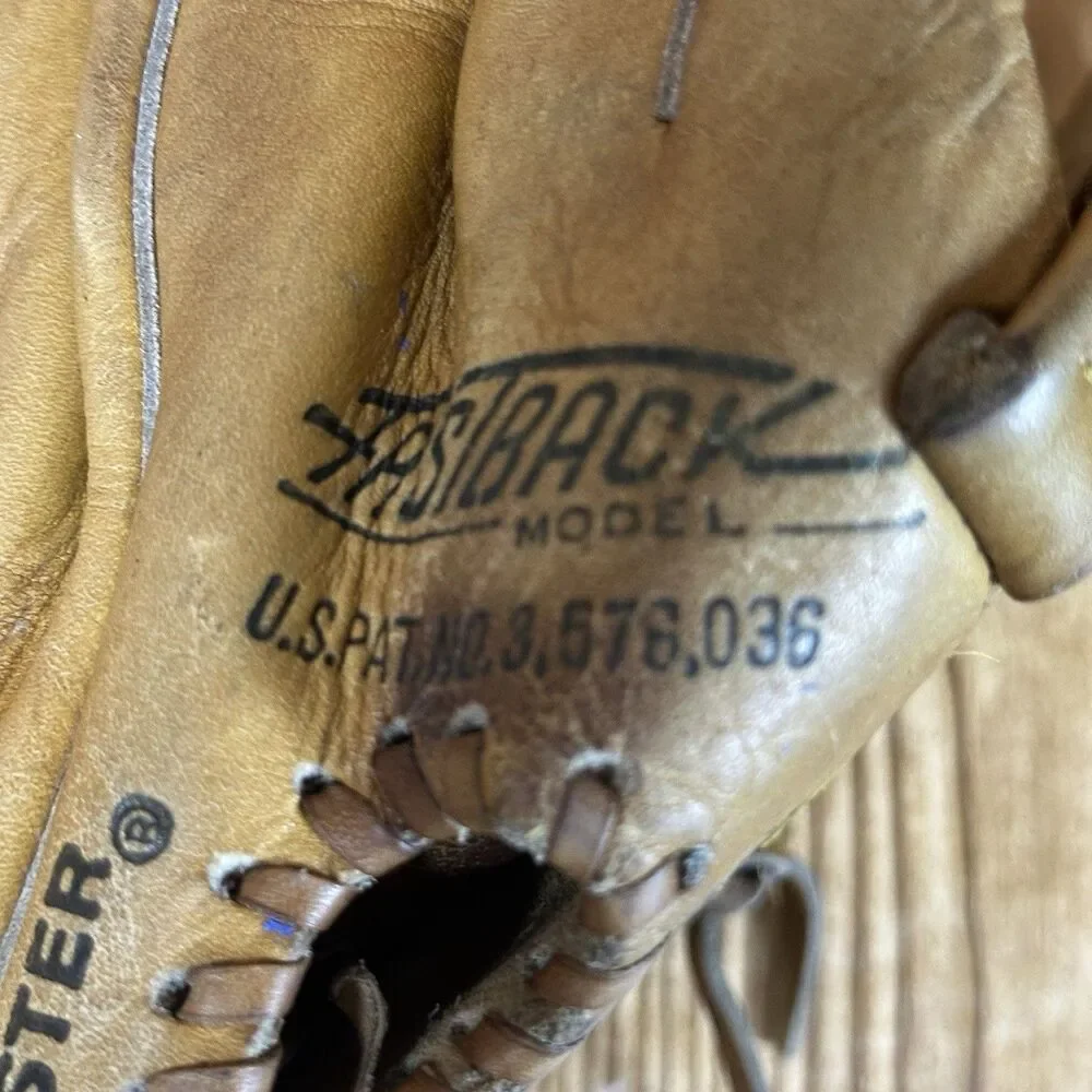 Vintage Rawlings Baseball Glove Mike ‎ Schmidt 1061 -Edge-u-Cated Heel - Picture 9 of 11